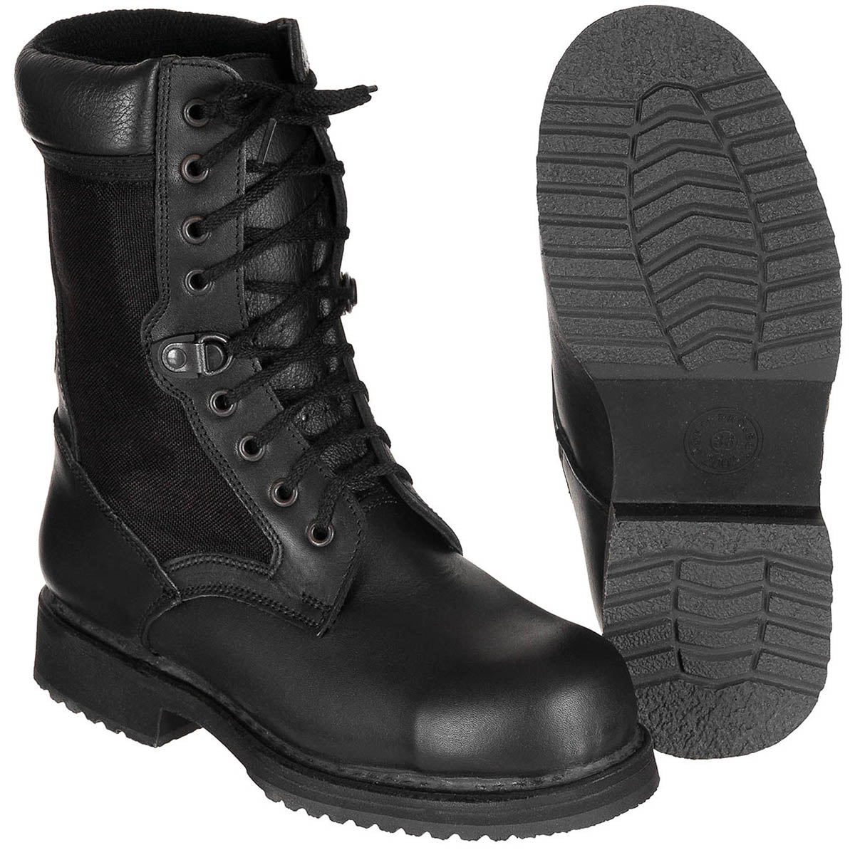 Ital. Einsatzstiefel, Winter, schwarz, neuw.