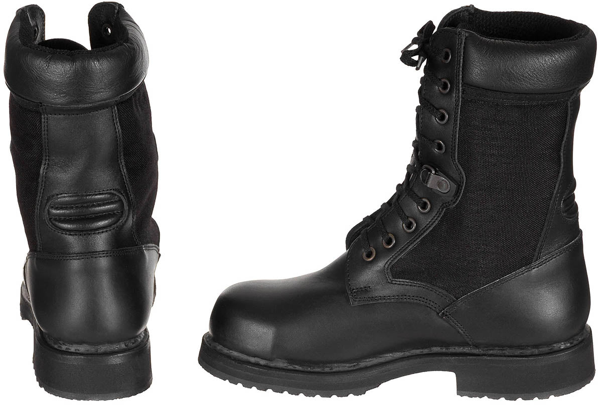 Ital. Einsatzstiefel, Winter, schwarz, neuw.