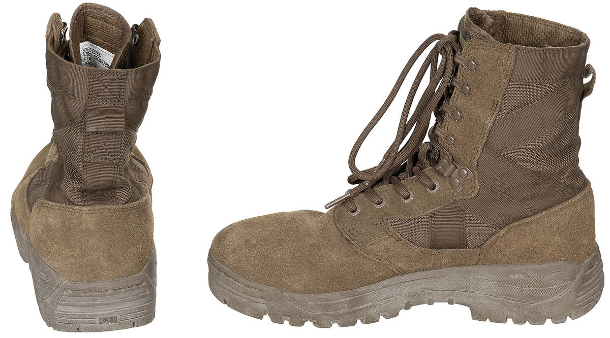 Kampfstiefel, "MAGNUM", khaki, gebr.