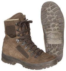 Brit. Combat Stiefel, "MEINDL", khaki, gebr.