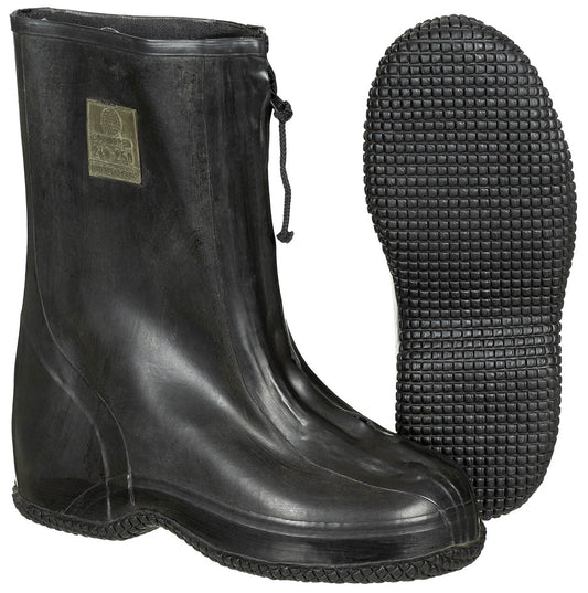 BW Überschuhe, Gummi, mit Reißverschluss, gebr.