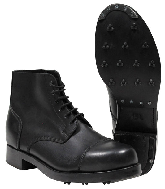 Brit. Combat Stiefel, Leder, neuw.