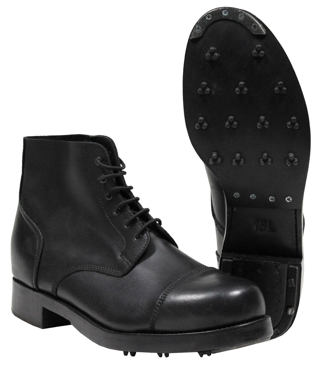 Brit. Combat Stiefel, Leder, neuw.