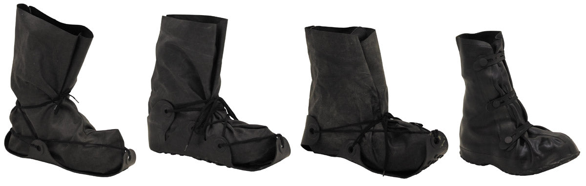 Brit. Überschuhe, NBC, Gummi, schwarz, neuw.
