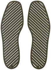 Schwed. Gitter-Einlegesohlen, oliv, neuwertig
