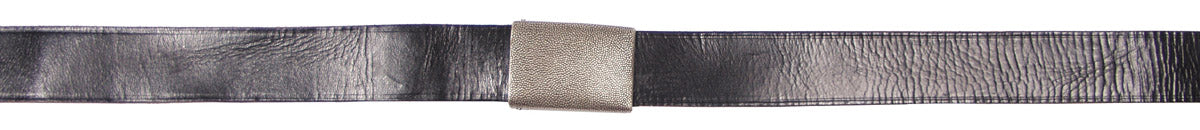 BW Hosengürtel, Leder, mit Kastenschloß, neuw.