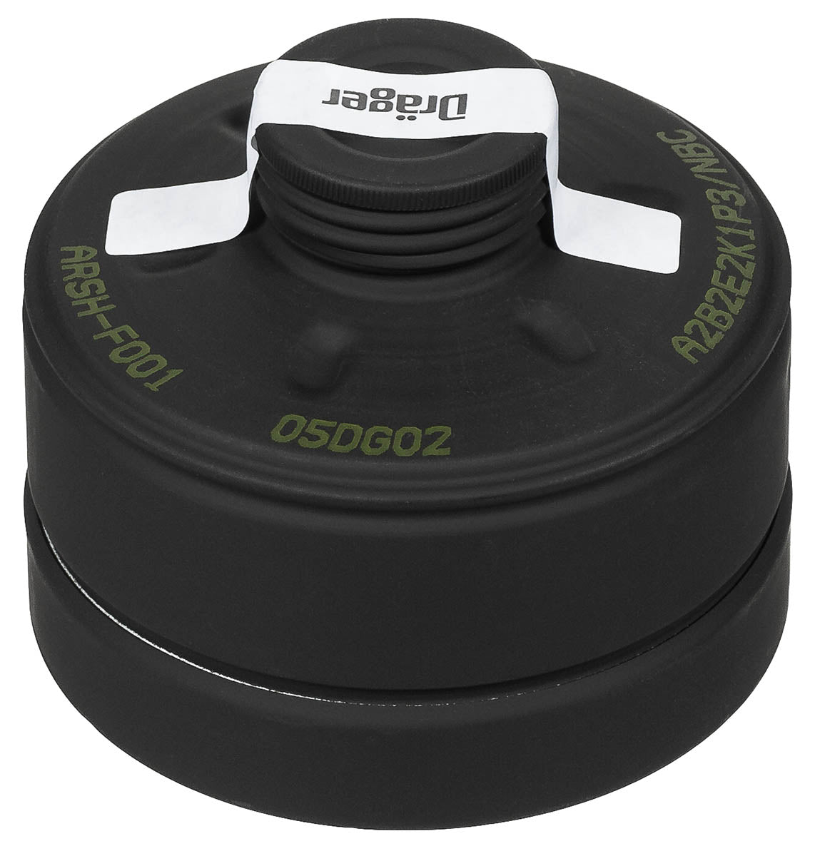 Schutzmaskenfilter, "Dräger", NATO 5 Stück