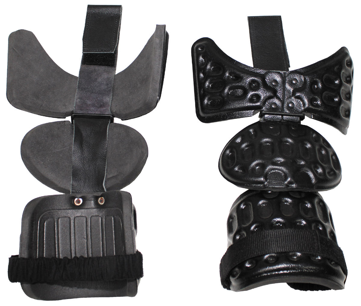 Brit.Schulter-Oberarmschützer, aus Hartschale, gebr.