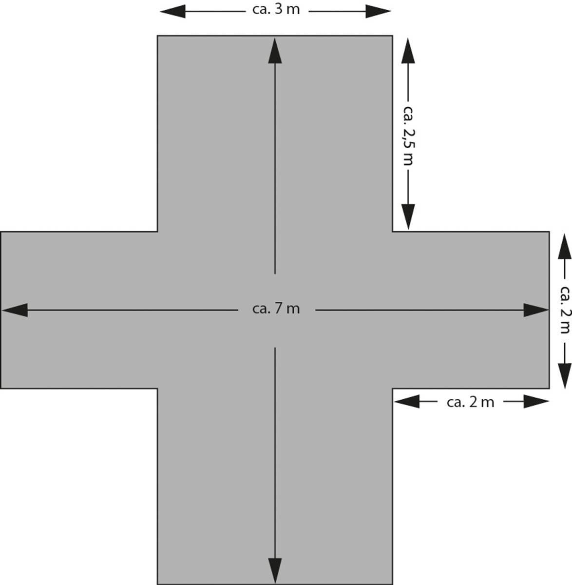 Brit. Transportnetz, für Helikopter, gebr.