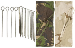 Holl. Zelthering-Set, mit Tasche, gebr.