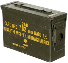 Munitionskiste,Gr. 1, M19A1, Cal.30/7.62, gebr.