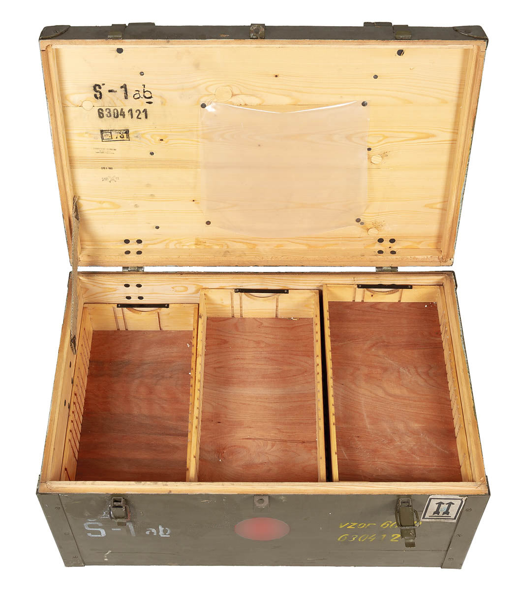 CZ Holzkiste, gebr.
