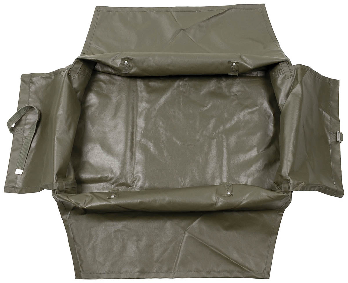 Schweiz. Transportsack, oliv, gebr.