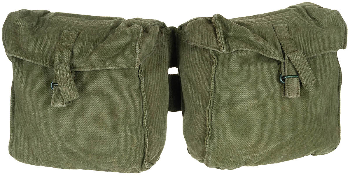 Brit. Beckentaschenset, M 58, Canvas, oliv, gebr.