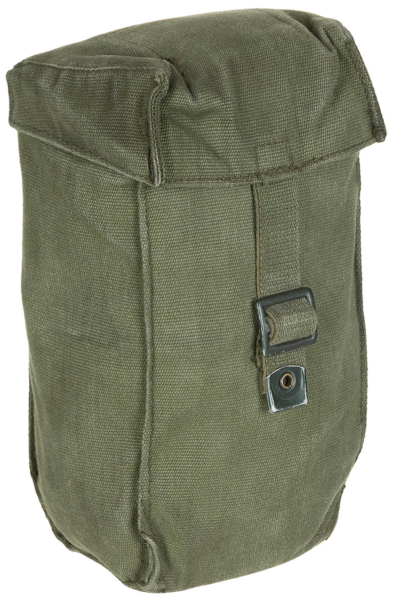 Brit. Feldflaschentasche, M 58, Canvas, oliv, gebr.