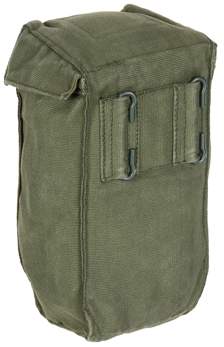Brit. Feldflaschentasche, M 58, Canvas, oliv, gebr.