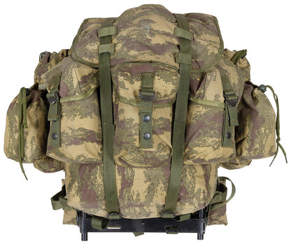 Türk. Rucksack, gebr., TOP ZUSTAND, Metallgestell