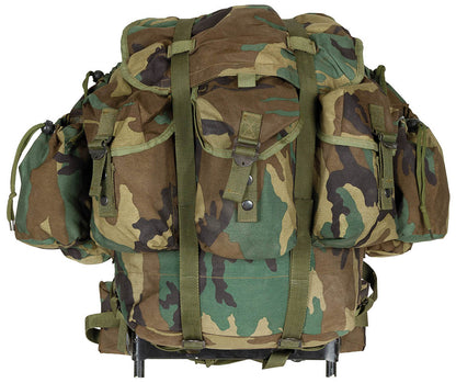 Türk. Rucksack, gebr., TOP ZUSTAND, Metallgestell
