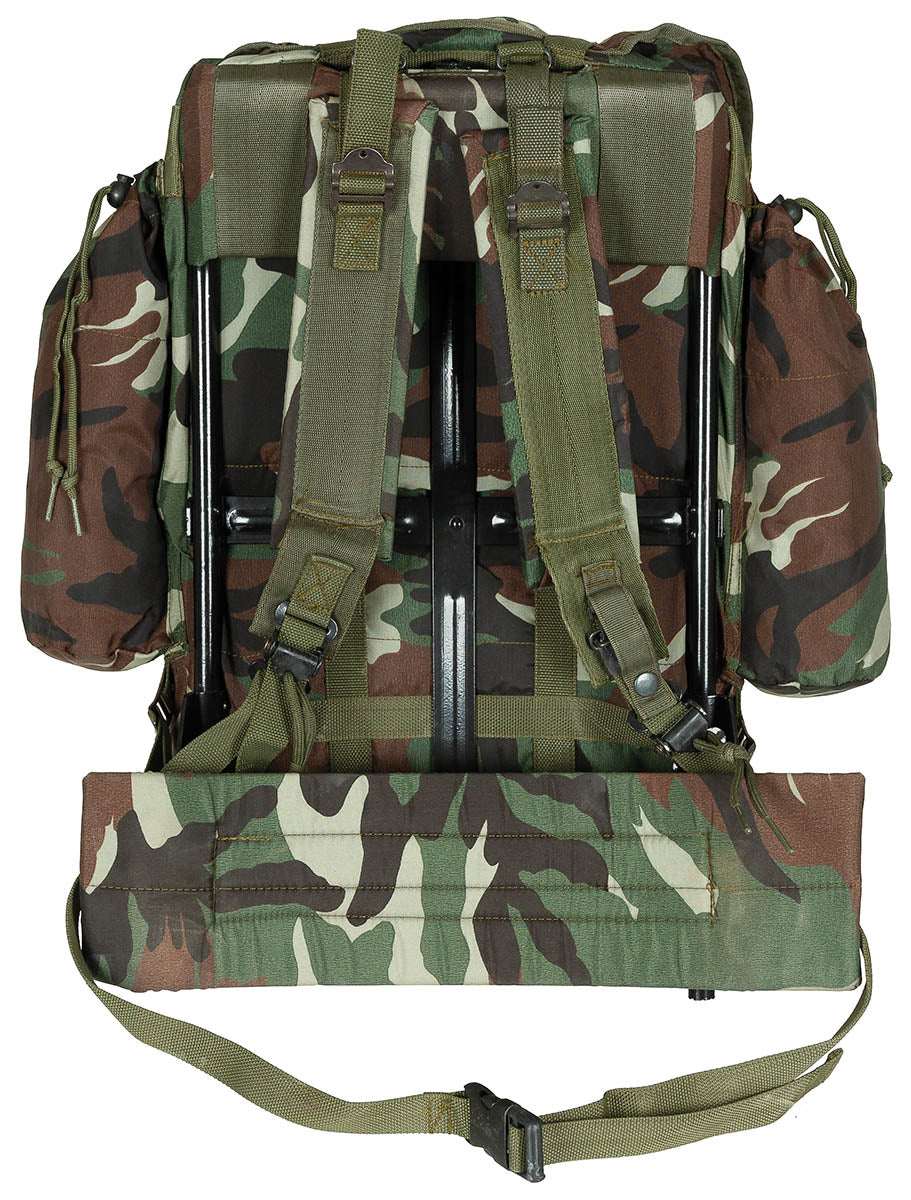 Türk. Rucksack, gebr., Metallgestell