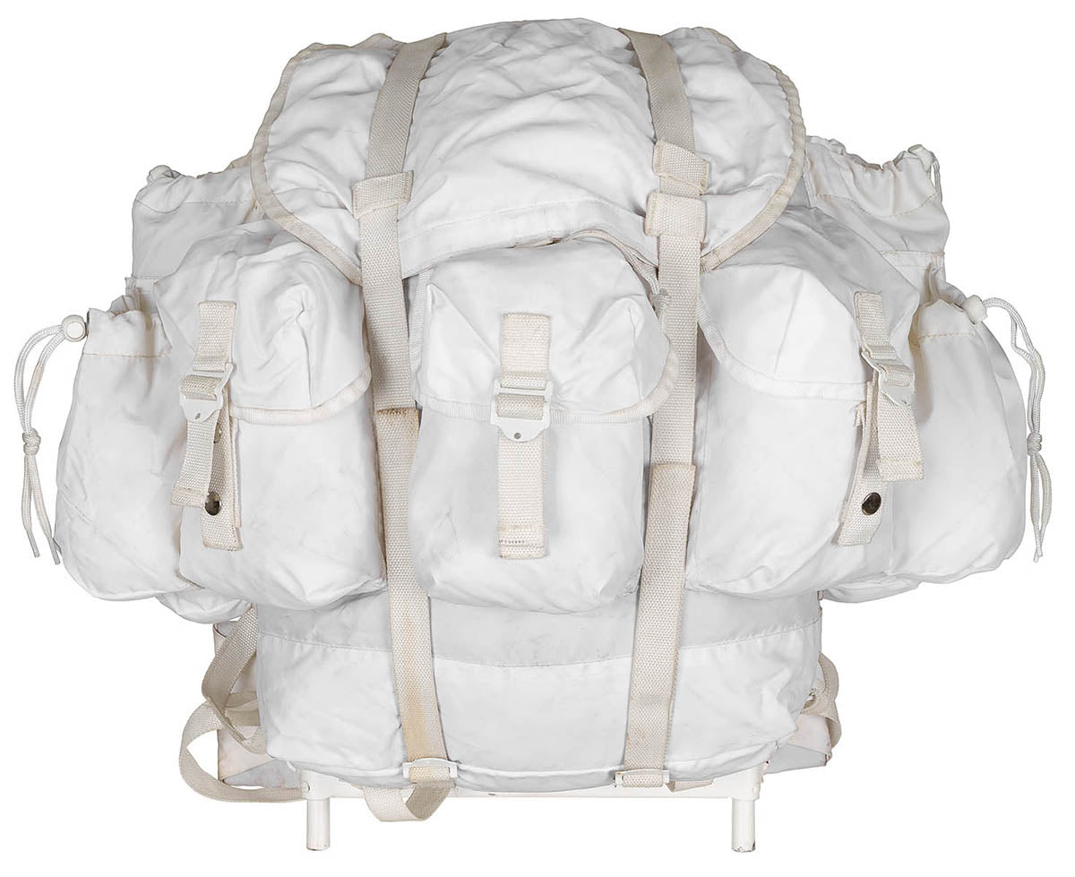 Türk. Rucksack, gebr., Metallgestell