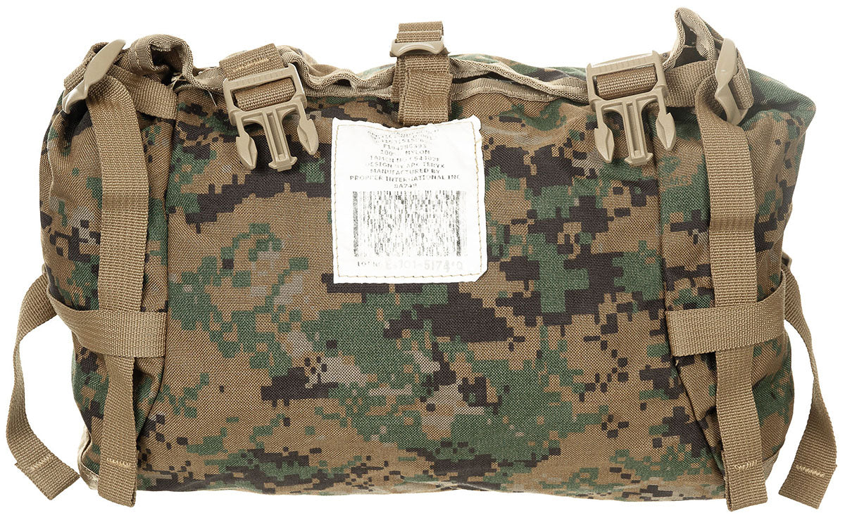 US Funkgerätetasche, für Rucksack USMC ILBE, gebr.