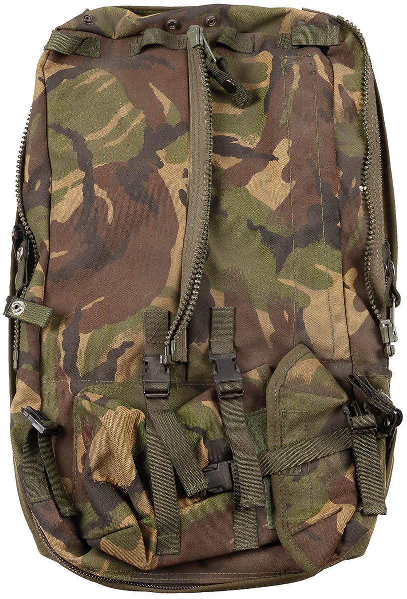 Brit. Rucksack, Funkgerät, OHNE Fronttaschen, gebr.