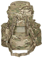 Brit. Rucksack, "INF Long", Seitentaschen, IRR, gebr. 2 Ausführung