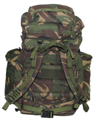 Brit. Rucksack, "PLCE SHORT", Seitentaschen, gebr.