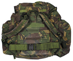 Brit. Rucksack, "PLCE SHORT", Seitentaschen, gebr.