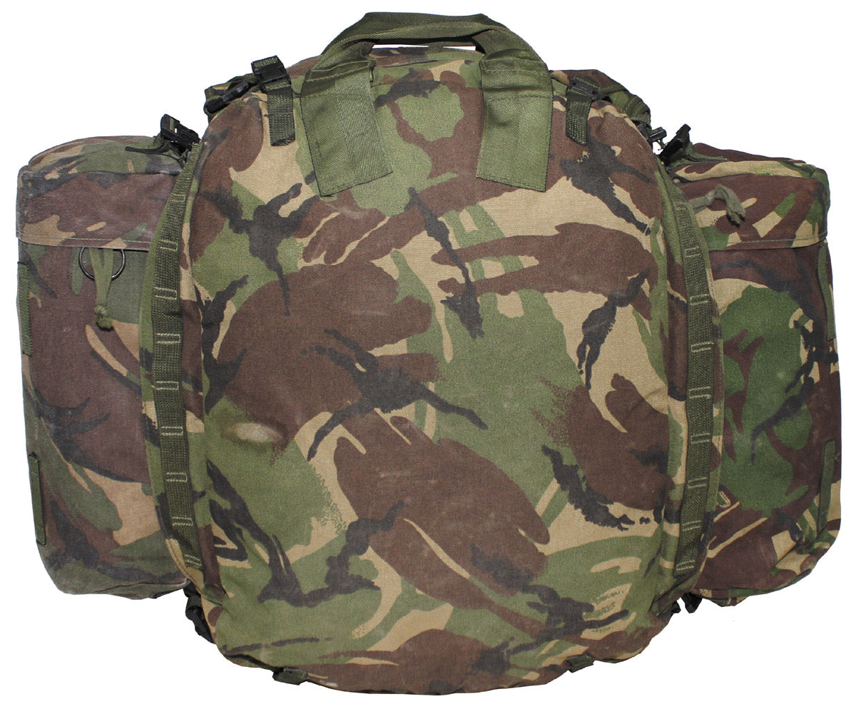 Brit. Rucksack, "Other Arms", Seitentaschen, gebr.