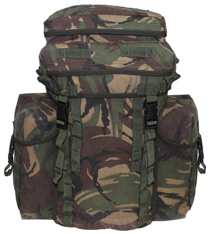 Brit. Rucksack, "Patrol", Seitentaschen, gebr.