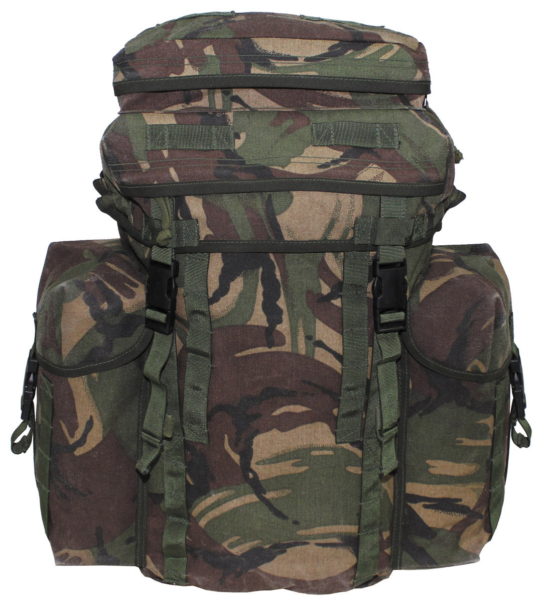Brit. Rucksack, "Patrol", Seitentaschen, gebr.