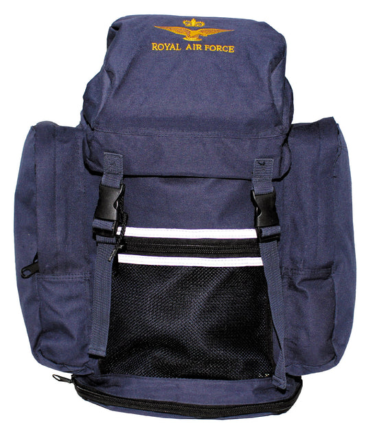 Brit. Rucksack, "ROYAL AIR FORCE", gebr.