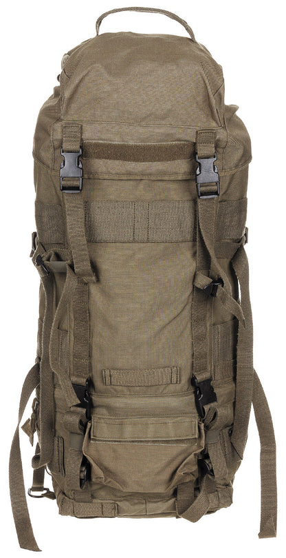 Österr. BH Kampfrucksack, mit Träger, oliv, gebr.