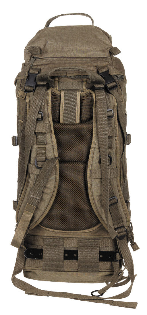 Österr. BH Kampfrucksack, mit Träger, oliv, gebr.