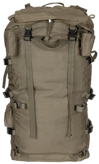 Österr. BH Kraxenrucksack, ohne Tragegestell, oliv, gebr.