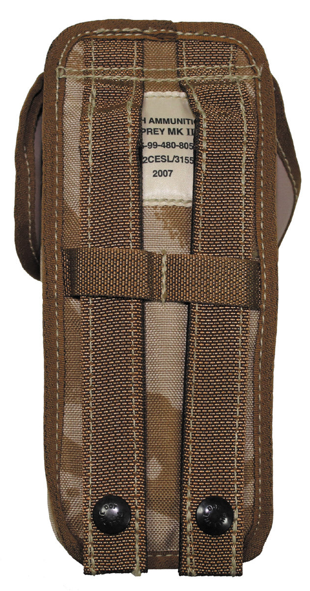 Brit. Munitionstasche, MOLLE, DPM desert, gebr.