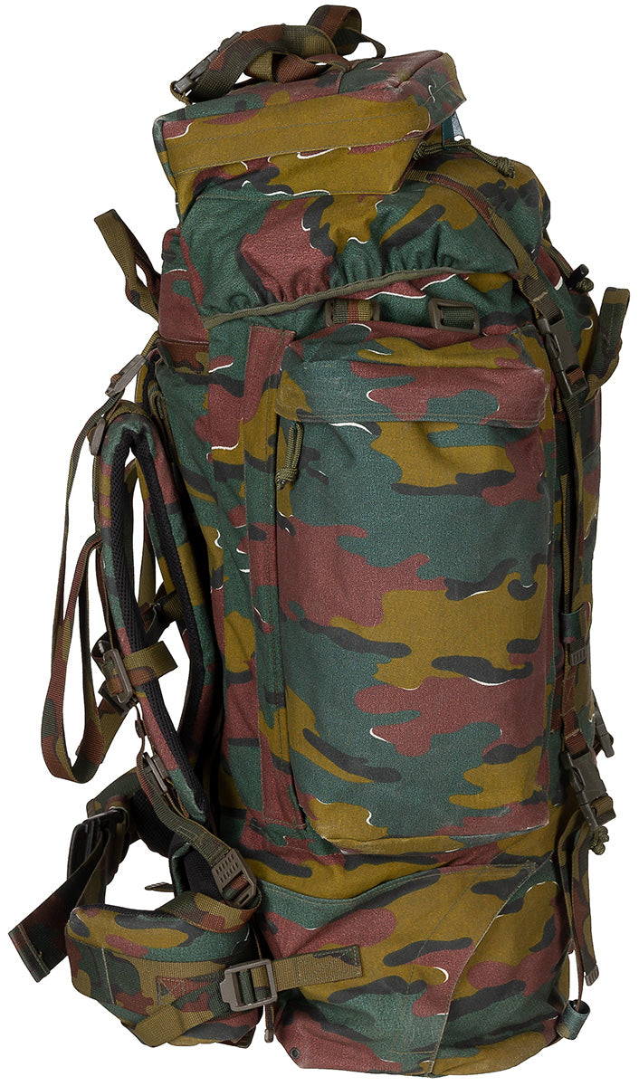 Belg. Rucksack, 120 l, tarn, gebr.