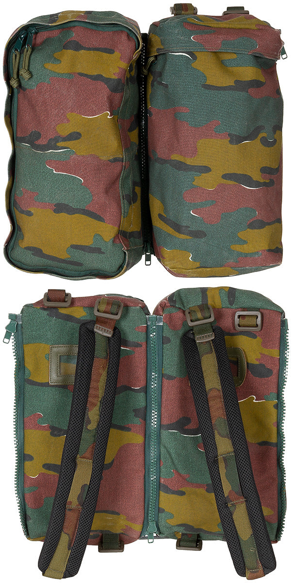 Belg. Rucksack, 120 l, tarn, gebr.