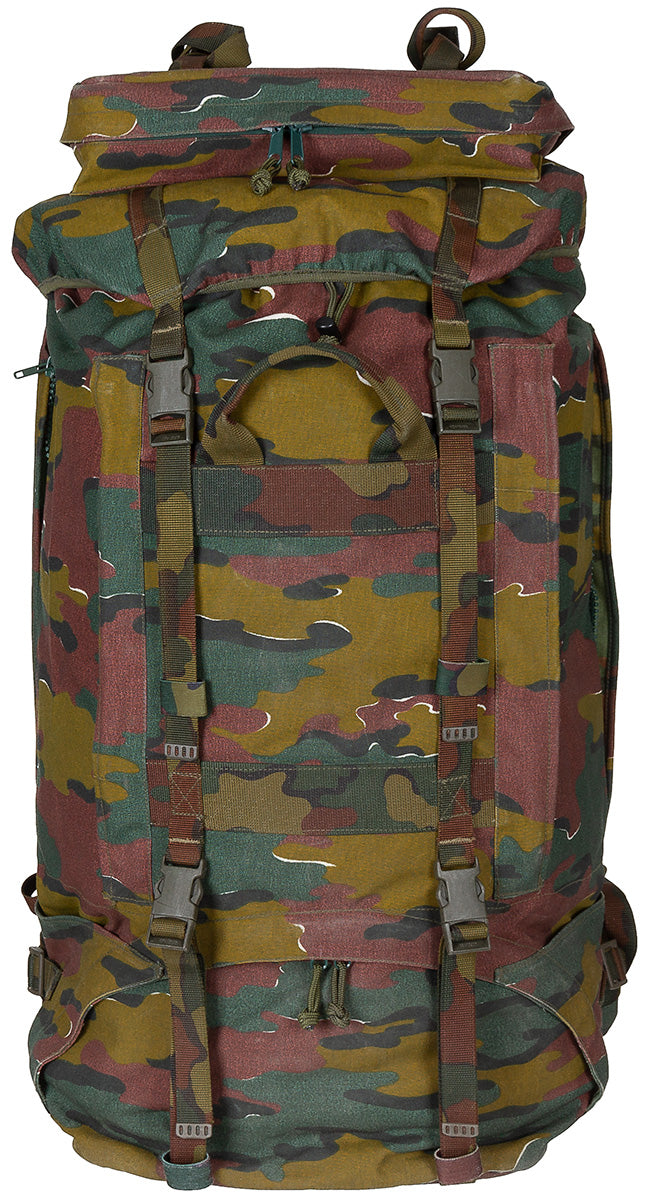 Belg. Rucksack, OHNE Seitentaschen, gebr.