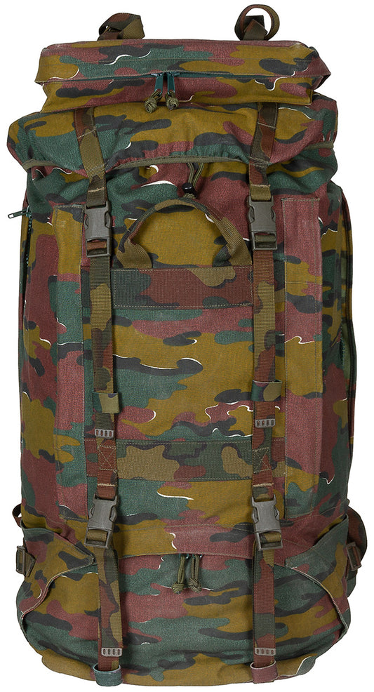 Belg. Rucksack, OHNE Seitentaschen, gebr.