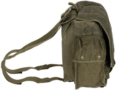 Belg. Rucksack, "Kongo", Canvas, oliv, gebr.