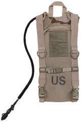 US Trinkrucksack, gebr., TPU-Beutel neu