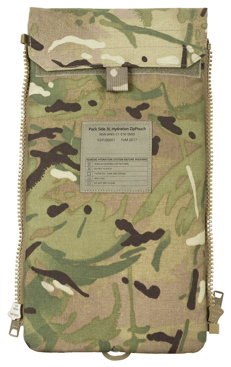 Israel. Trinksystem-RV-Tasche, TPU-Beutel 3 l, MTP, gebr.