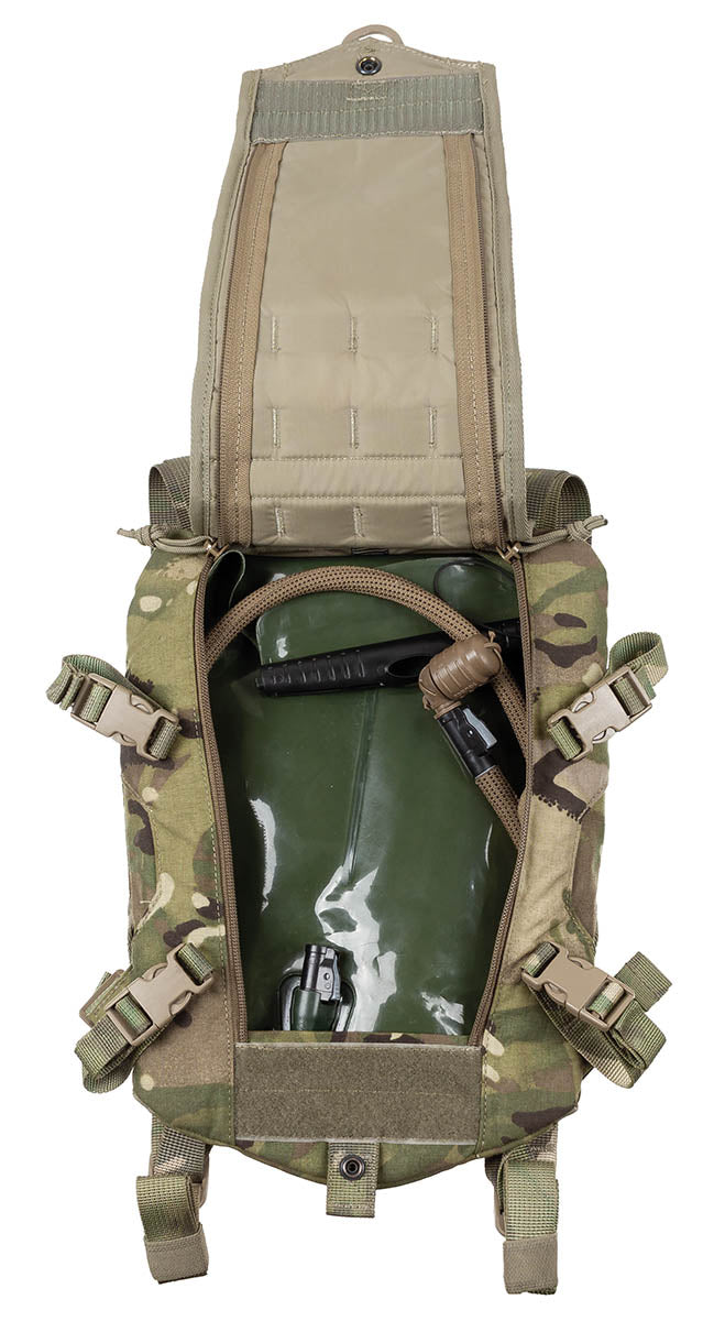 Israel. Trinkrucksack,"Rider", TPU-Beutel 3 l, MTP, gebr.