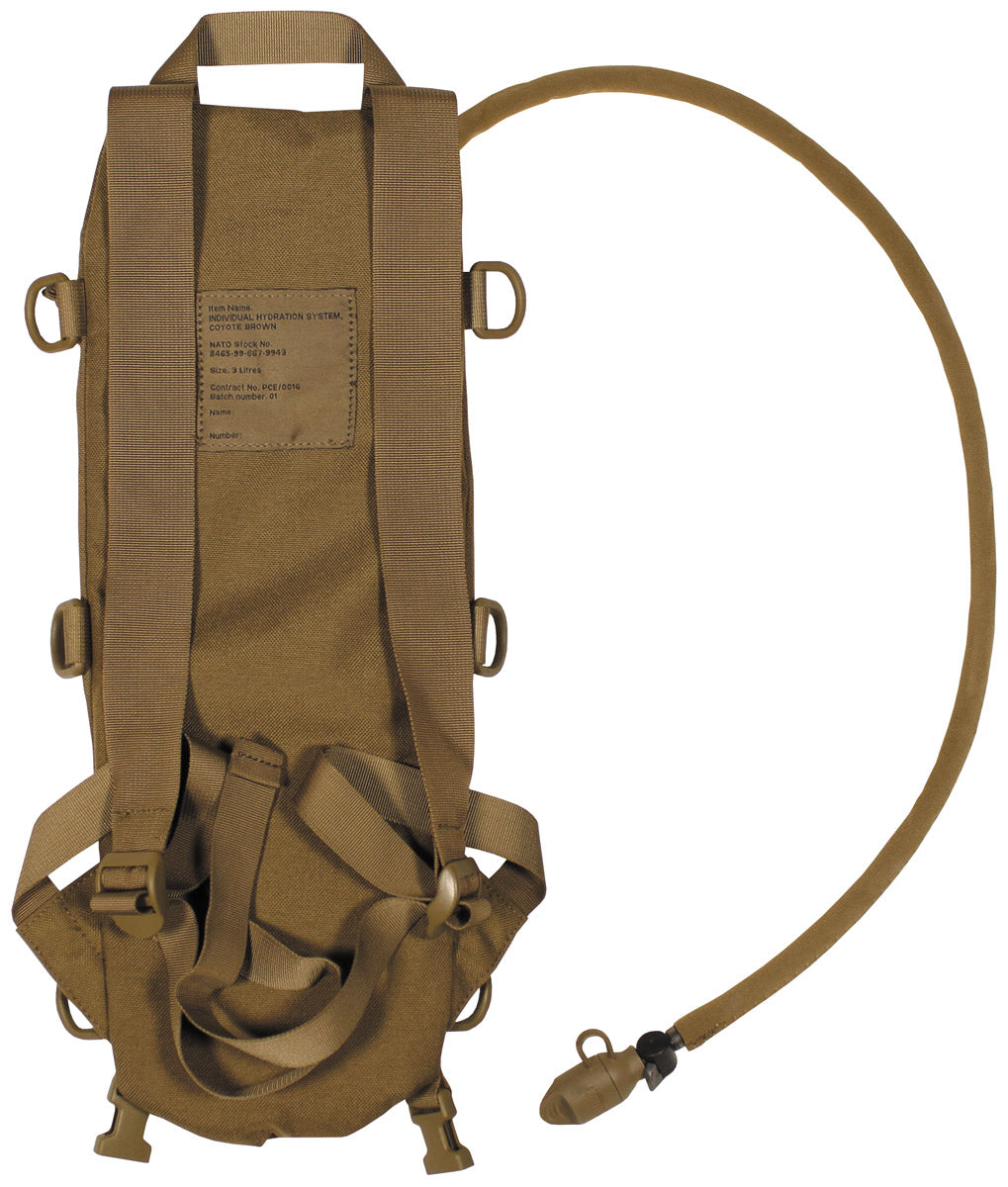 Brit. Trinkrucksack, CAMELBAK, TPU-Beutel, coyote tan, gebr.