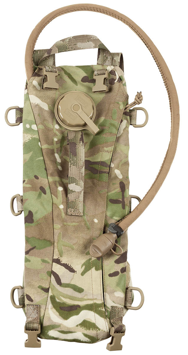 Brit. Trinkrucksack, mit TPU-Beutel, gebr.
