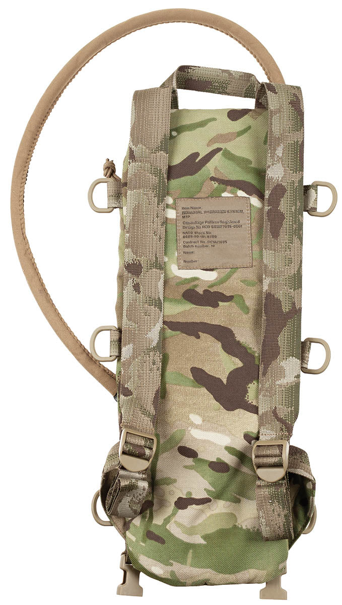Brit. Trinkrucksack, mit TPU-Beutel, gebr.