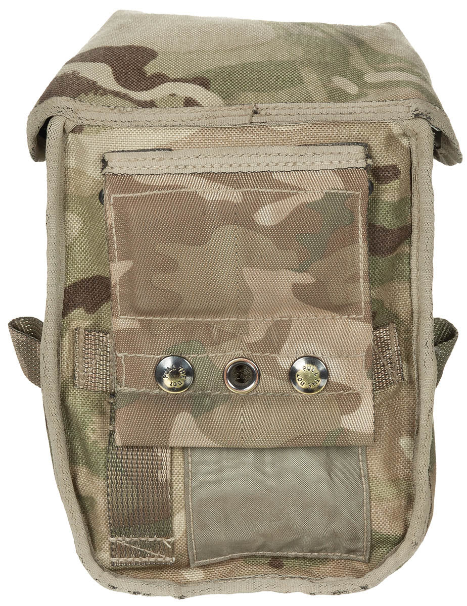Brit. Feldflaschentasche, MTP tarn, gebr.