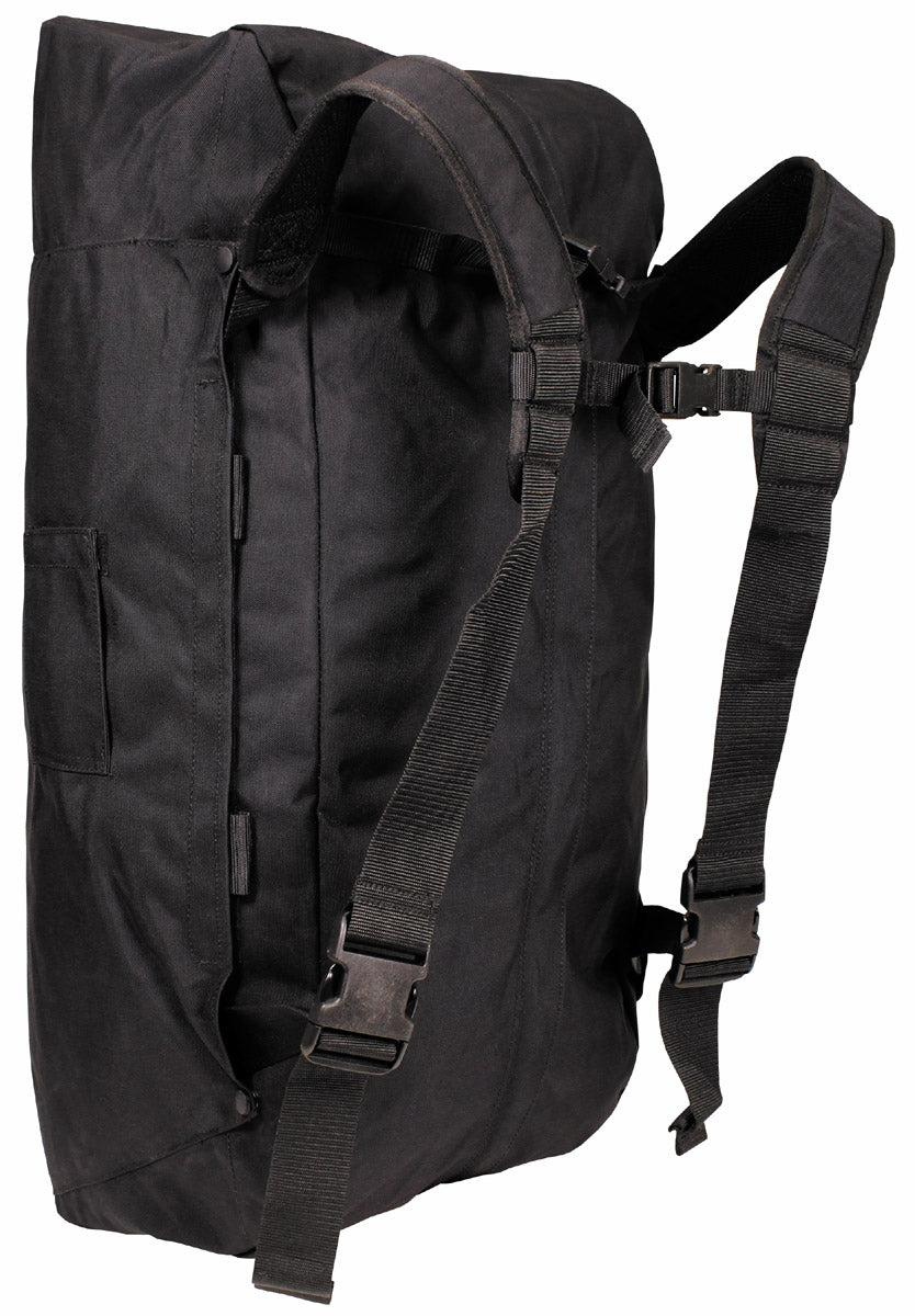 Holl. Kampftragetasche, schwarz, gebr.